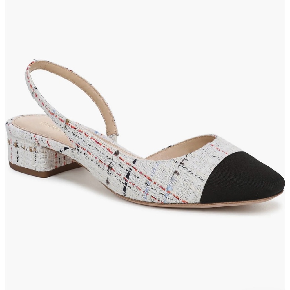 NEW Veronica Beard Cecile Half d'Orsay Slingback Pump